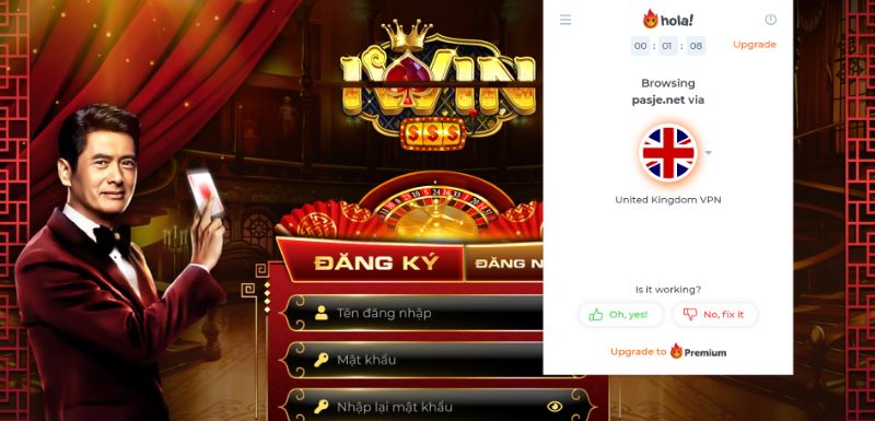 Game thủ phải đợi ít nhất 30s để phần mềm thiết lập địa chỉ IP