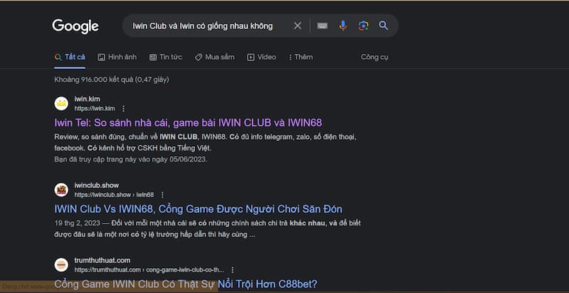 Iwin Club và Iwin có giống nhau không Iwin Club và Iwin có giống nhau không